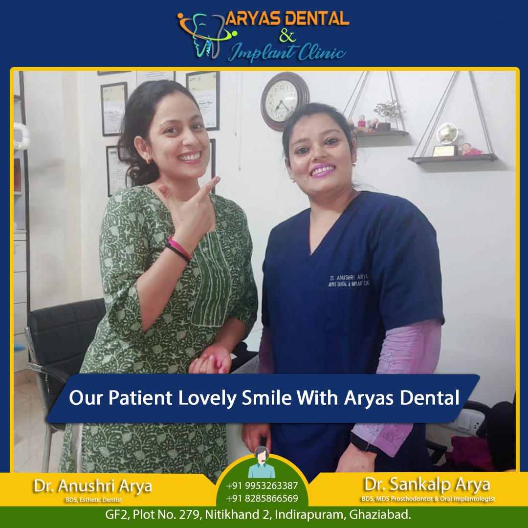 Our Patient Smile with Aryas Dental images